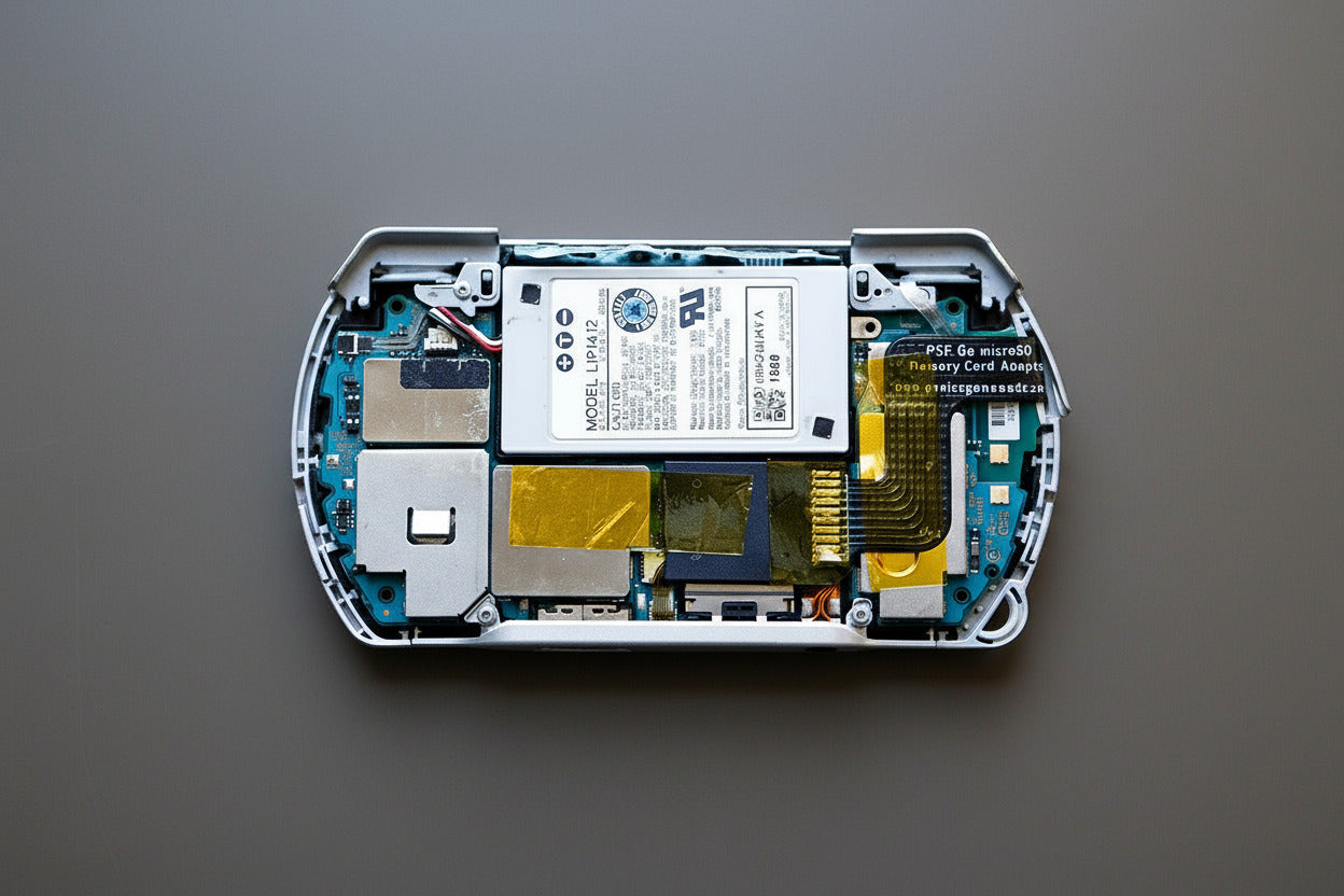 Installasjon av M2 microSD Adapter for PSP Go