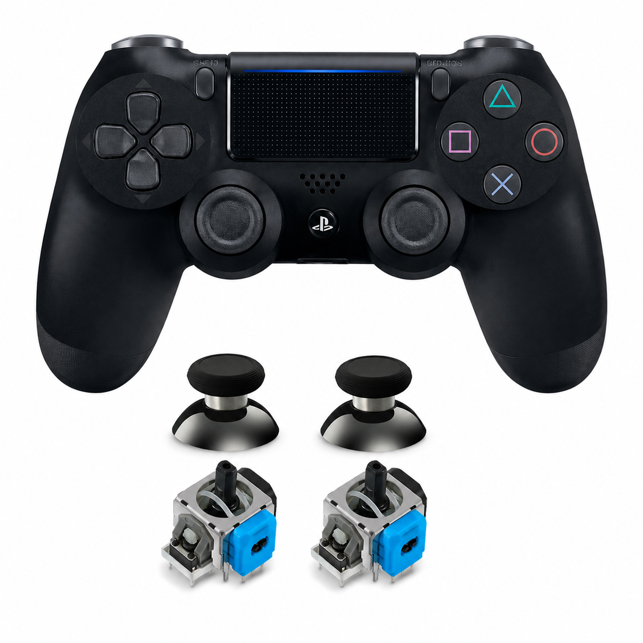 DualShock 4 Spillkontroller med TMR Joysticks
