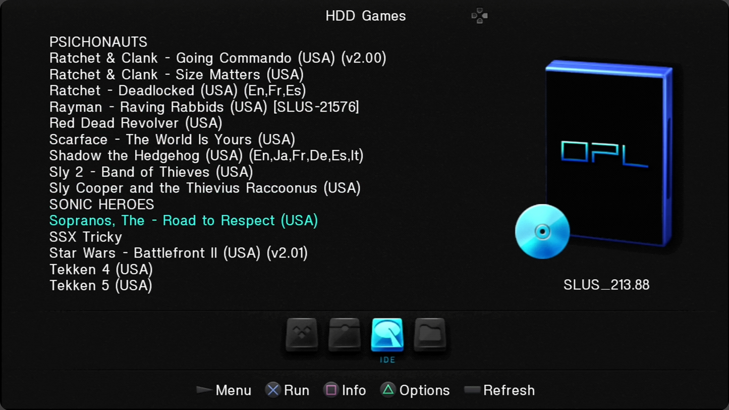 FreeMCBoot + SDKortAdapter til Playstation 2