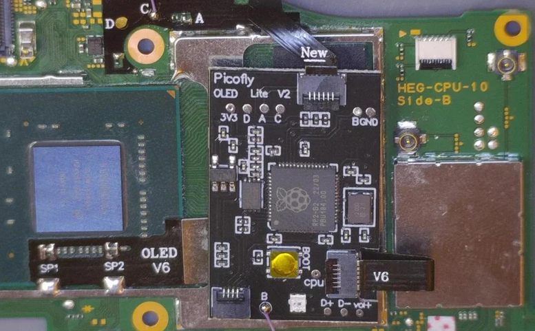 Ferdig Moddet Nintendo Switch OLED Spillkonsoll