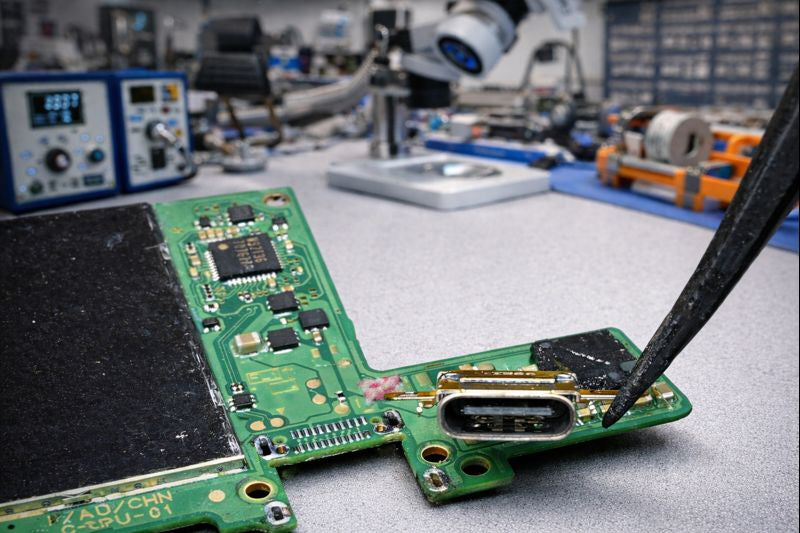 Reparasjon av USB-C-ladeport på Nintendo Switch