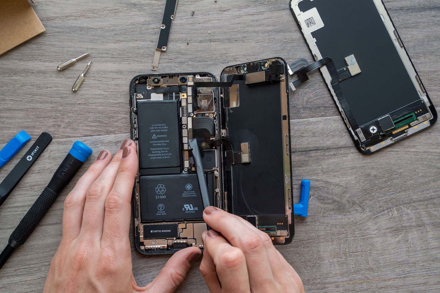 iPhone skjerm- og batteri Reparasjon