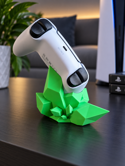 PS5 DualSense Kontrollerstand – Crystal Edition