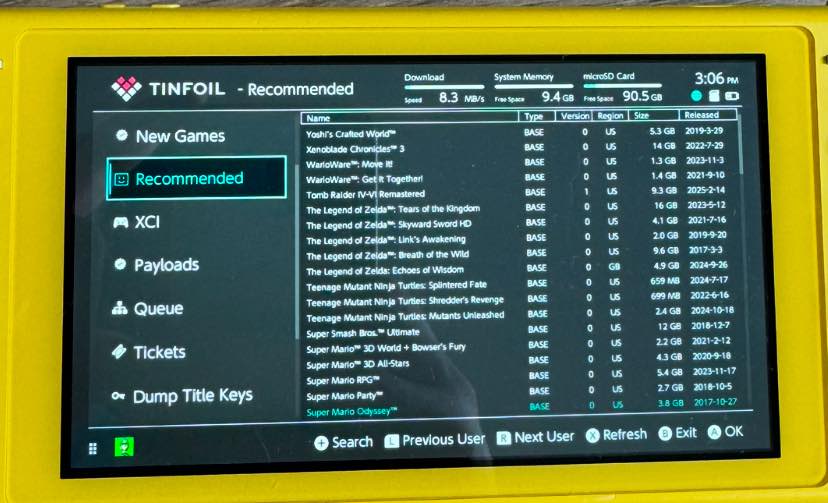 Nintendo Switch OLED Modding