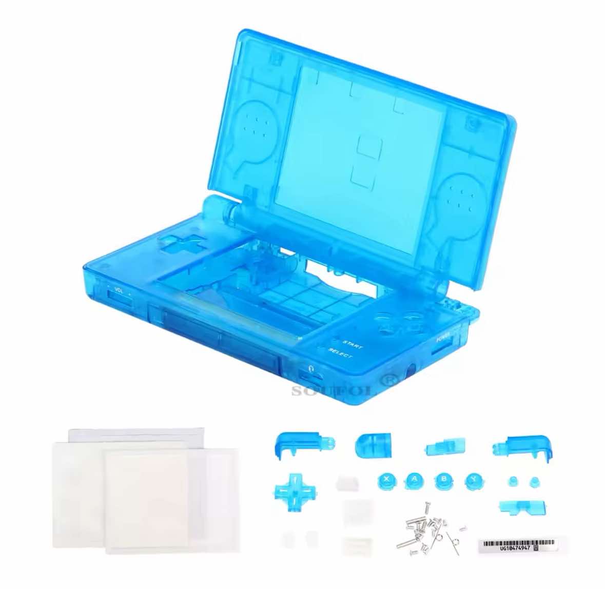 Nintendo DS Lite - Shell swap Modifikasjon