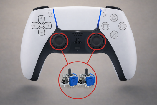Reparasjon av Stickdrift Med TMR/Hall Effect – PS5 DualSense Kontroller