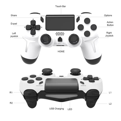 Trådløs Kontroller til PS3/PS4/PC