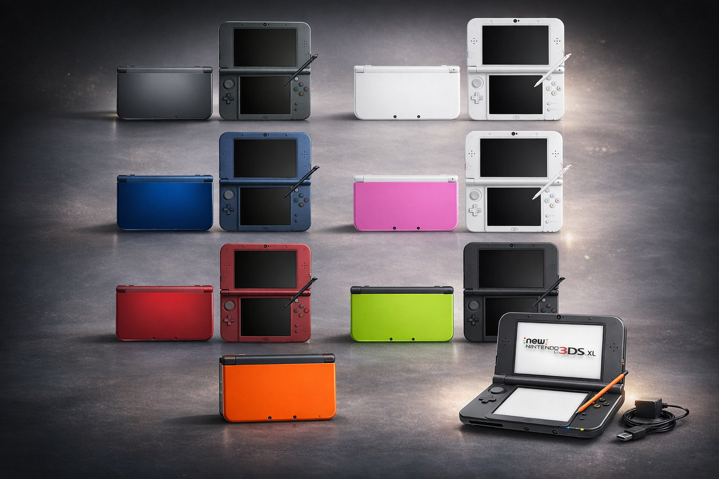 Refurbished New Nintendo 3DS XL Spillkonsoll