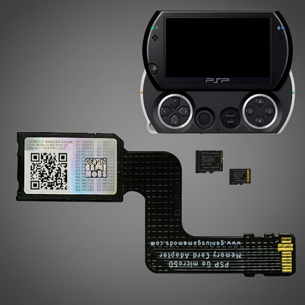 Installasjon av M2 microSD Adapter for PSP Go