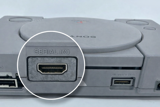 HDMI-Mod for PlayStation 1 (inkl. Kit & installasjon)