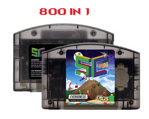 Nintendo 64 - 800 in 1 Game Cartridge