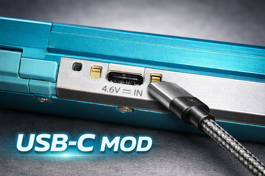 USB-C Modding til Nintendo 3DS/2DS & DSI
