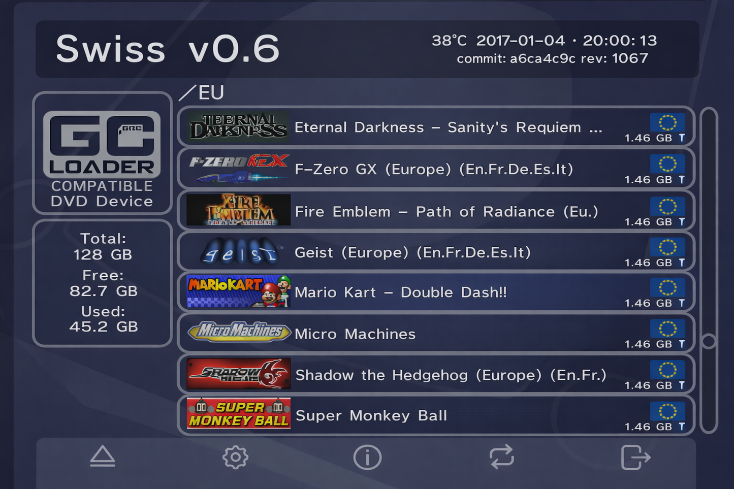 CubeODE V1.2 – Optical Drive Emulator for Nintendo GameCube (Spill fra SD-kort)