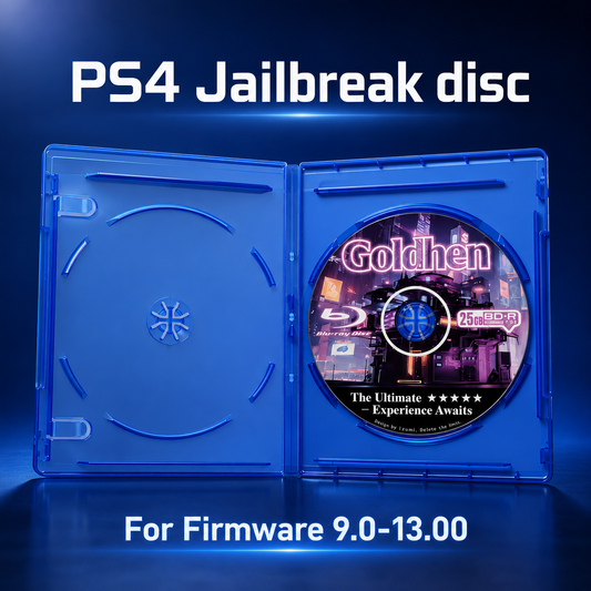 Playstation 4 GoldHen Jailbreak Disc