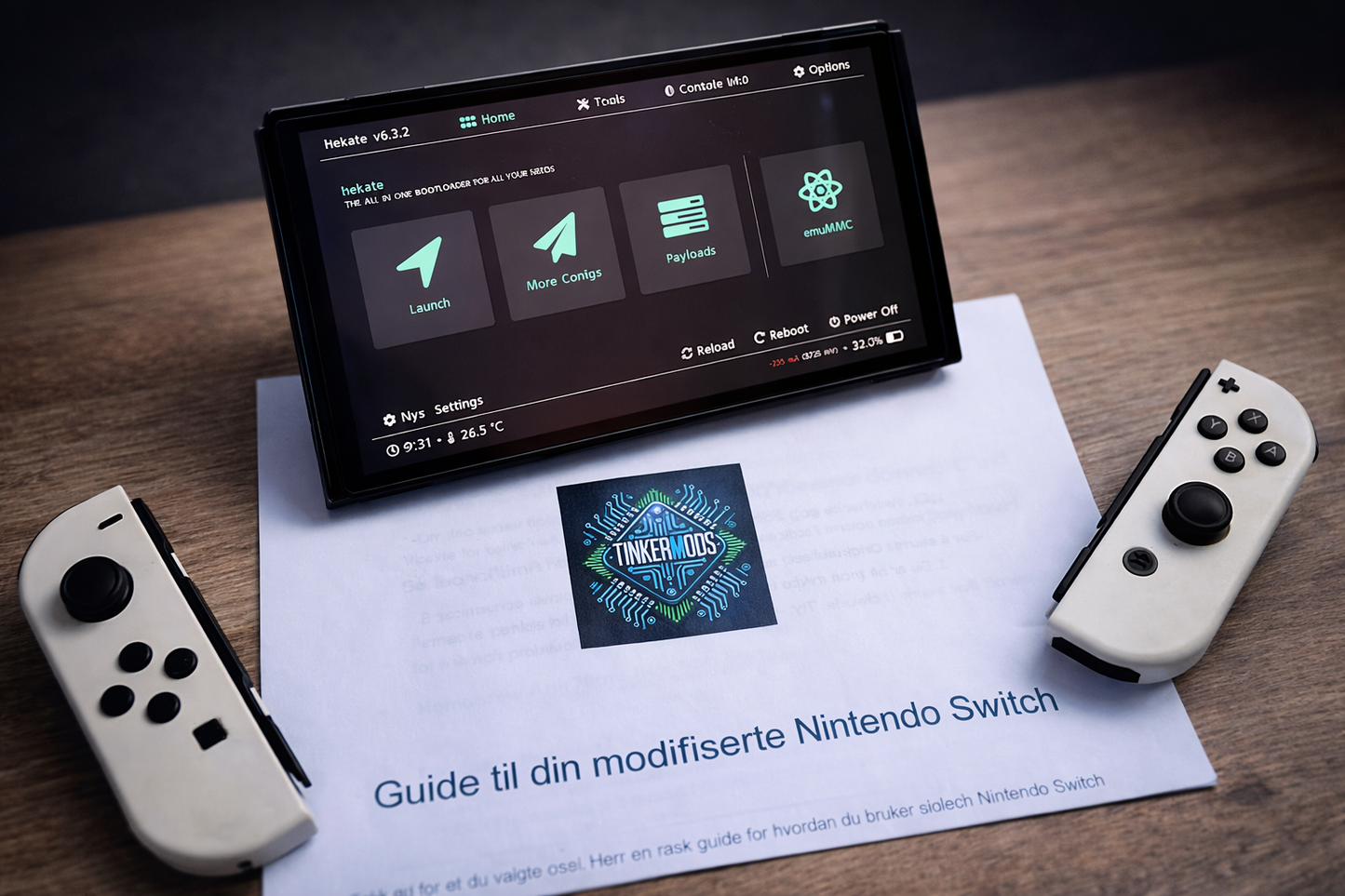 Nintendo Switch OLED Modding Service