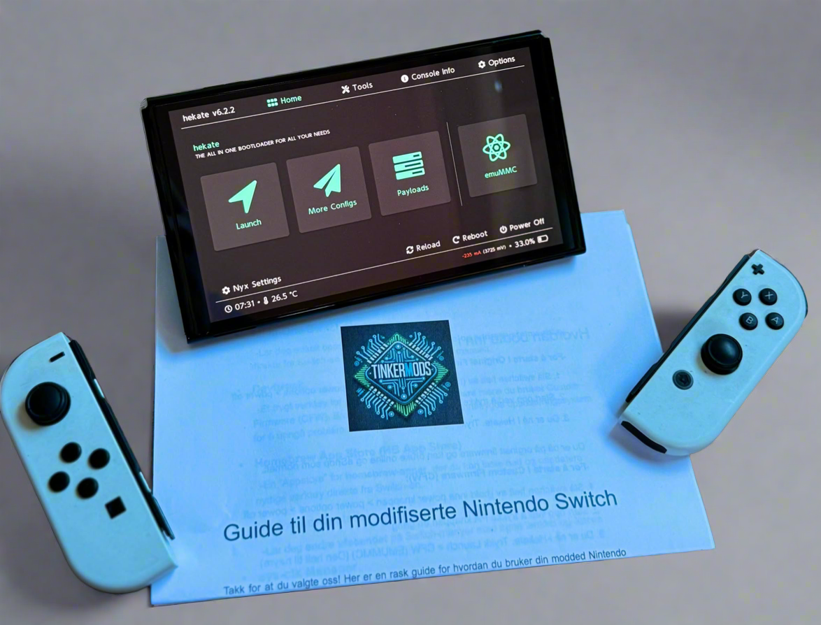 Nintendo Switch OLED Modding