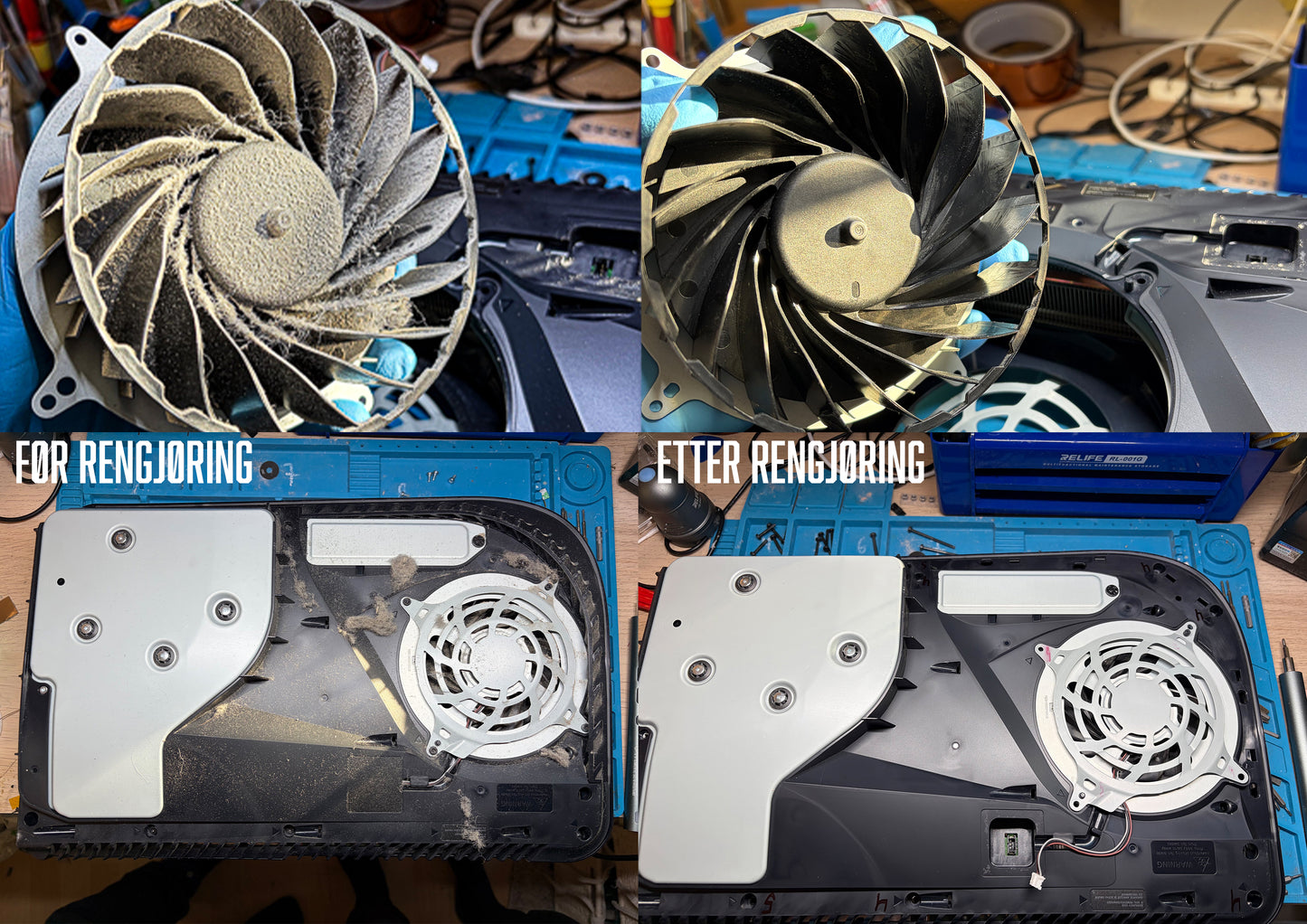 HDMI-Port Reparasjon for PlayStation 4 & 5