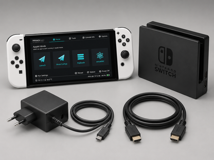 Ferdig Moddet Nintendo Switch OLED Spillkonsoll
