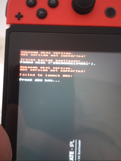 Reparasjon av mislykket Nintendo Switch Modding