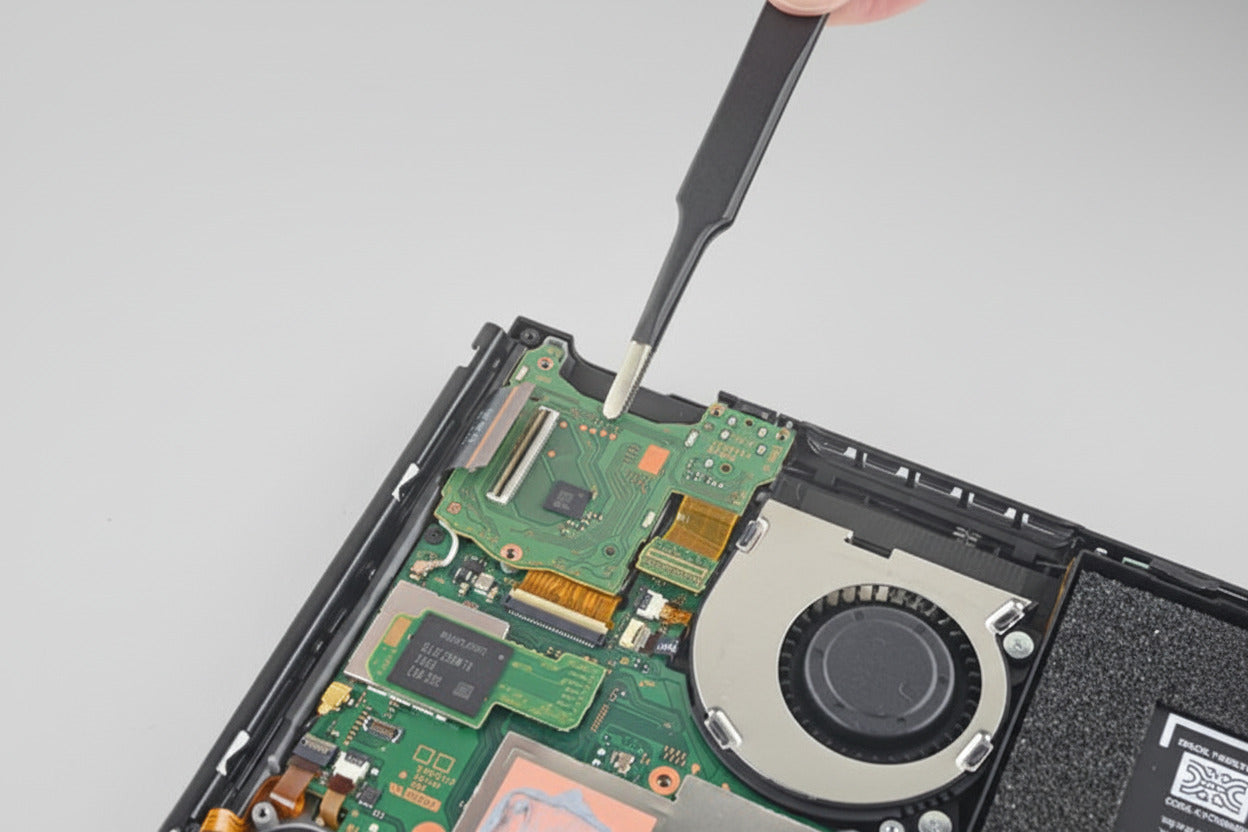 Reparasjon av Spillkort & Minnekortleser på Nintendo Switch