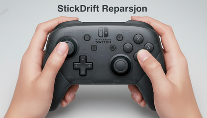 Reparasjon av Stick Drift med Hall Effect – Nintendo Switch Pro Controller
